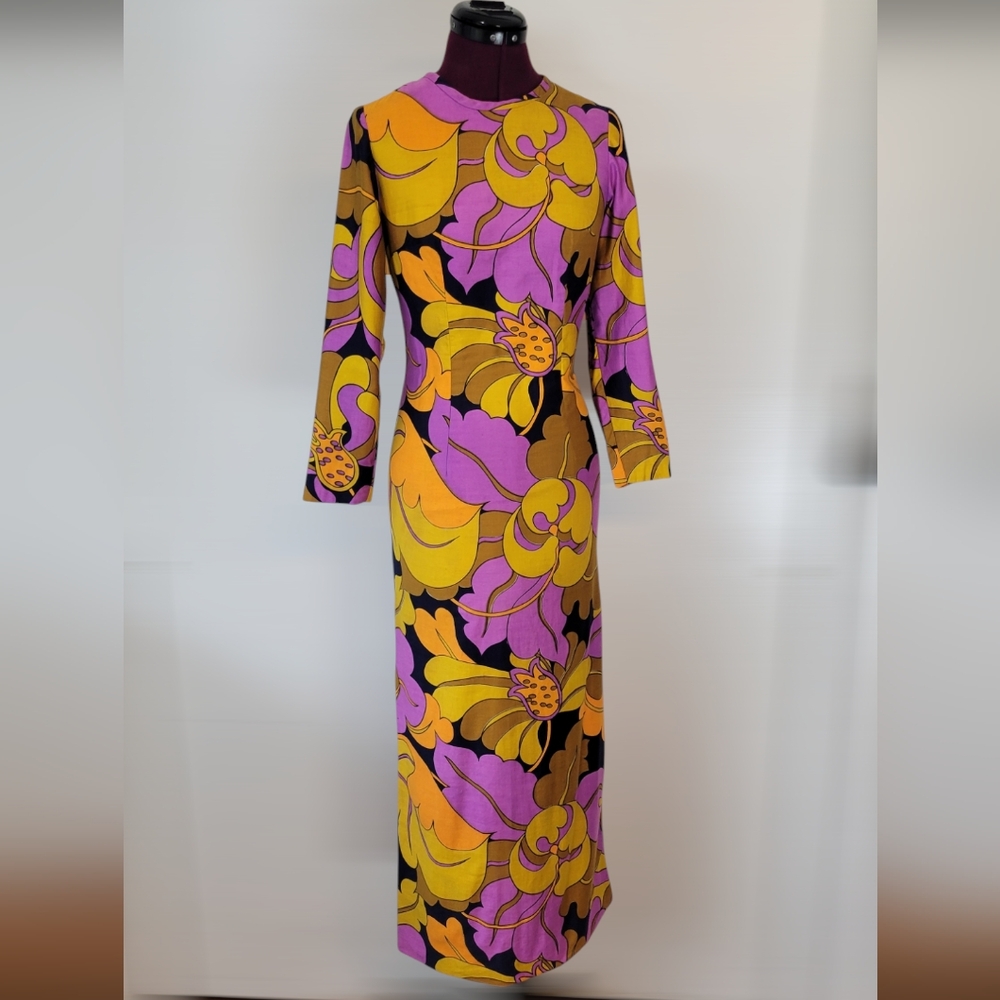 60s custom-made vintage dress